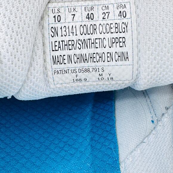 Skechers D'Lites‎ 1.0 Low-Top Chunky Sneakers Womens 10 Blue Air Cooled SN13141 - Picture 13 of 13